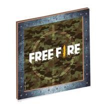 Quadro Decorativo Alvo MDF Free Fire - 1 Unidade - Festcolor - Rizzo