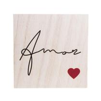 Quadro Decorativo Amor 19X19Cm L3 Store