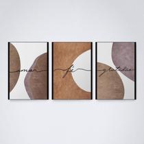 Quadro Decorativo Amor Fé e Gratidão V8 - 30x20cm Quadro Decorativo Amor Fé e Gratidão V8 - 30x20cm