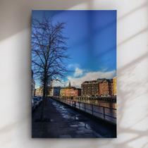 Quadro Decorativo Amsterdam Árvore Seca e Rio Quadro Decorativo Amsterdam Árvore Seca e Rio