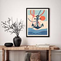 Quadro Decorativo Âncora Postal - 70x50cm Quadro Decorativo Âncora Postal - 70x50cm