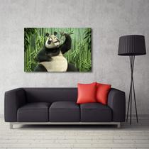 Quadro decorativo Animais Panda Humor Tela em Tecido