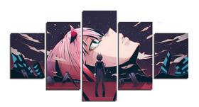 Quadro decorativo anime Darling in the franxx Quadro decorativo anime Darling in the franxx