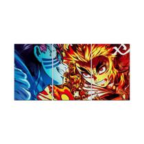 Quadro Decorativo Anime Demon Slayer 120x60cm 6 Quadro Decorativo Anime Demon Slayer 120x60cm 6