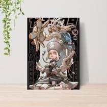 Quadro Decorativo Anime Gachiakuta A4 Placa MDF 008 Quadro Decorativo Anime Gachiakuta A4 Placa MDF 008