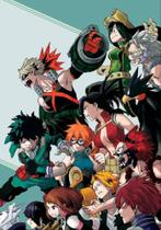 Quadro Decorativo Anime My Hero Academia 20x28 Placa MDF Decoração Quarto Sala