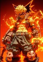 Quadro Decorativo Anime My Hero Academia 20x28 Placa MDF Decoração Quarto Sala