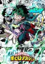 Quadro Decorativo Anime My Hero Academia 20x28 Placa MDF Decoração Quarto Sala
