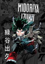 Quadro Decorativo Anime My Hero Academia 20x28 Placa MDF Decoração Quarto Sala