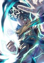 Quadro Decorativo Anime My Hero Academia 20x28 Placa MDF Decoração Quarto Sala