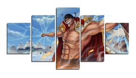 Quadro decorativo anime One Piece Barba Branca Edward Newgate Quadro decorativo anime One Piece Barba Branca Edward Newgate