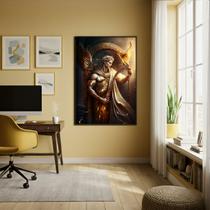 Quadro Decorativo Apolo Deus Da Música - 70x50cm