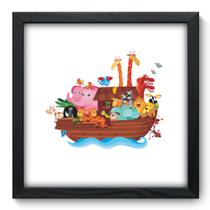 Quadro Decorativo - Arca de Noé - 33cm x 33cm - 106qdip