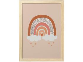 Quadro Decorativo Arco-íris 24,5x34,5cm