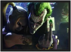 Quadro Decorativo Arlequina Joker Geek Decorações Com Moldura G03 Quadro Decorativo Arlequina Joker Geek Decorações Com Moldura G03