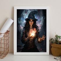 Quadro Decorativo Arquétipo Bruxa 24X18Cm