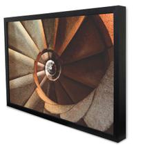 Quadro Decorativo Arquitetura Escadas em Moldura Caixa Quadro Decorativo Arquitetura Escadas em Moldura Caixa