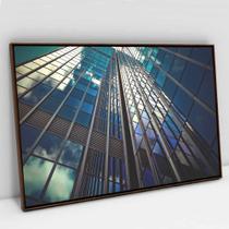 Quadro Decorativo Arquitetura Visão dos Prédios em tela Canvas