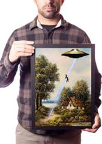 Quadro Decorativo Arte Abdução Ovni Et Ufologia Quadro Decorativo Arte Abdução Ovni Et Ufologia