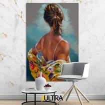 Quadro Decorativo Arte Aesthetic 90x60cm - Feminilidade em Cores