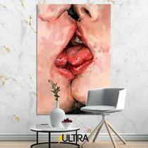 Quadro Decorativo Arte Aesthetic 90x60cm - Silhuetas Contemporâneas