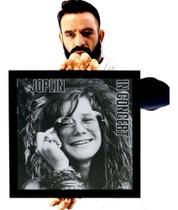 Quadro Decorativo Arte Capa Disco Janis Joplin In Concert