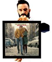 Quadro Decorativo Arte Capa Vinil Raro Bob Dylan