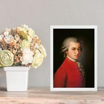 Quadro Decorativo Arte Clássica Mozart 45x34cm