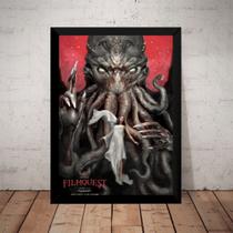 Quadro Decorativo Arte Cthulhu H. P. Lovecraft Terror Horror