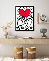 Quadro Decorativo Arte Keith Haring - 70x50cm Quadro Decorativo Arte Keith Haring - 70x50cm