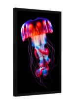 Quadro decorativo - arte marinha água-viva jellyfish Quadro decorativo - arte marinha água-viva jellyfish