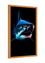 Quadro decorativo - arte marinha tubarão shark Quadro decorativo - arte marinha tubarão shark