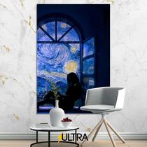 Quadro Decorativo Arte Realista Impressionista 90x60cm