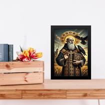 Quadro Decorativo Arte São Bento 45x34cm - com vidro