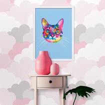 Quadro Decorativo Artpop Cat Quadro Decorativo Artpop Cat