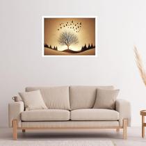 Quadro Decorativo Árvore da Vida - 50x70cm