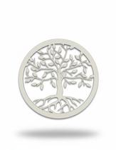 Quadro Decorativo árvore Da Vida Mdf Vazado 30cm Branco Quadro Decorativo árvore Da Vida Mdf Vazado 30cm Branco
