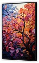Quadro Decorativo Árvore Galhos Folhas Coloridas Paisagens Salas Tela Canvas Premium G07 Quadro Decorativo Árvore Galhos Folhas Coloridas Paisagens Salas Tela Canvas Premium G07