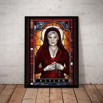 Quadro Decorativo Asylum American Horror Story Quadro Decorativo Asylum American Horror Story