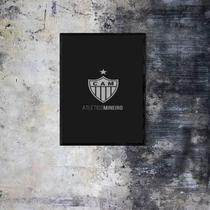 Quadro Decorativo Atlético Mg 45x34cm