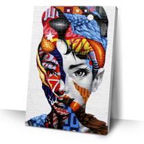 Quadro Decorativo Audrey Hepburn Arte Grafite 60x90 Grande Quadro Decorativo Audrey Hepburn Arte Grafite 60x90 Grande