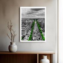 Quadro Decorativo Áustria Estrada - 70x50cm