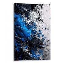 Quadro decorativo Azul do Caos em Harmonia Explosiva - Art Canvas