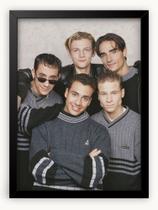 Quadro Decorativo Backstreet Boys Artistas Pop 30x42cm A3