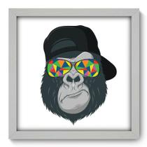 Quadro Decorativo - Bad Monkey - 33cm x 33cm - 134qdsb