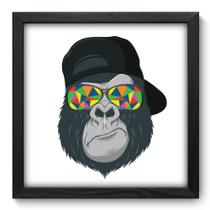 Quadro Decorativo - Bad Monkey - 33cm x 33cm - 134qdsp