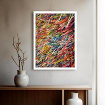 Quadro Decorativo Bahia Fitas - 70x50cm Quadro Decorativo Bahia Fitas - 70x50cm