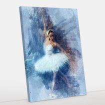 Quadro Decorativo Bailarina Canvas 50x70 - Foto Paulista