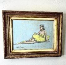 Quadro Decorativo Bailarina de Collete Pujol Quadro Decorativo Bailarina de Collete Pujol
