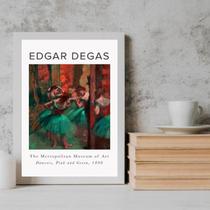 Quadro Decorativo Bailarina - Degas 45x34cm Quadro Decorativo Bailarina - Degas 45x34cm